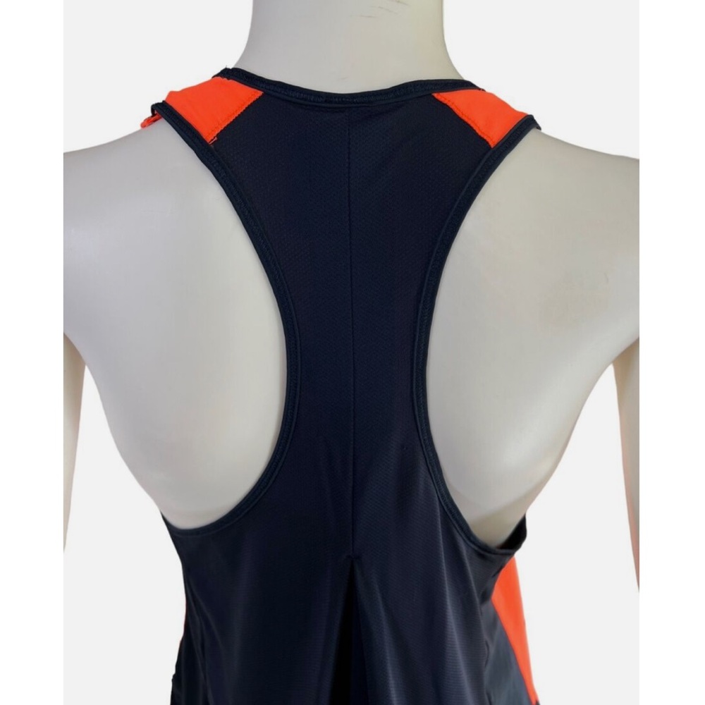 LULULEMON Pump It Up Singlet Mesh Back Racer back tank,‎ Navy & Bright Orange, 6 - Picture 14 of 14